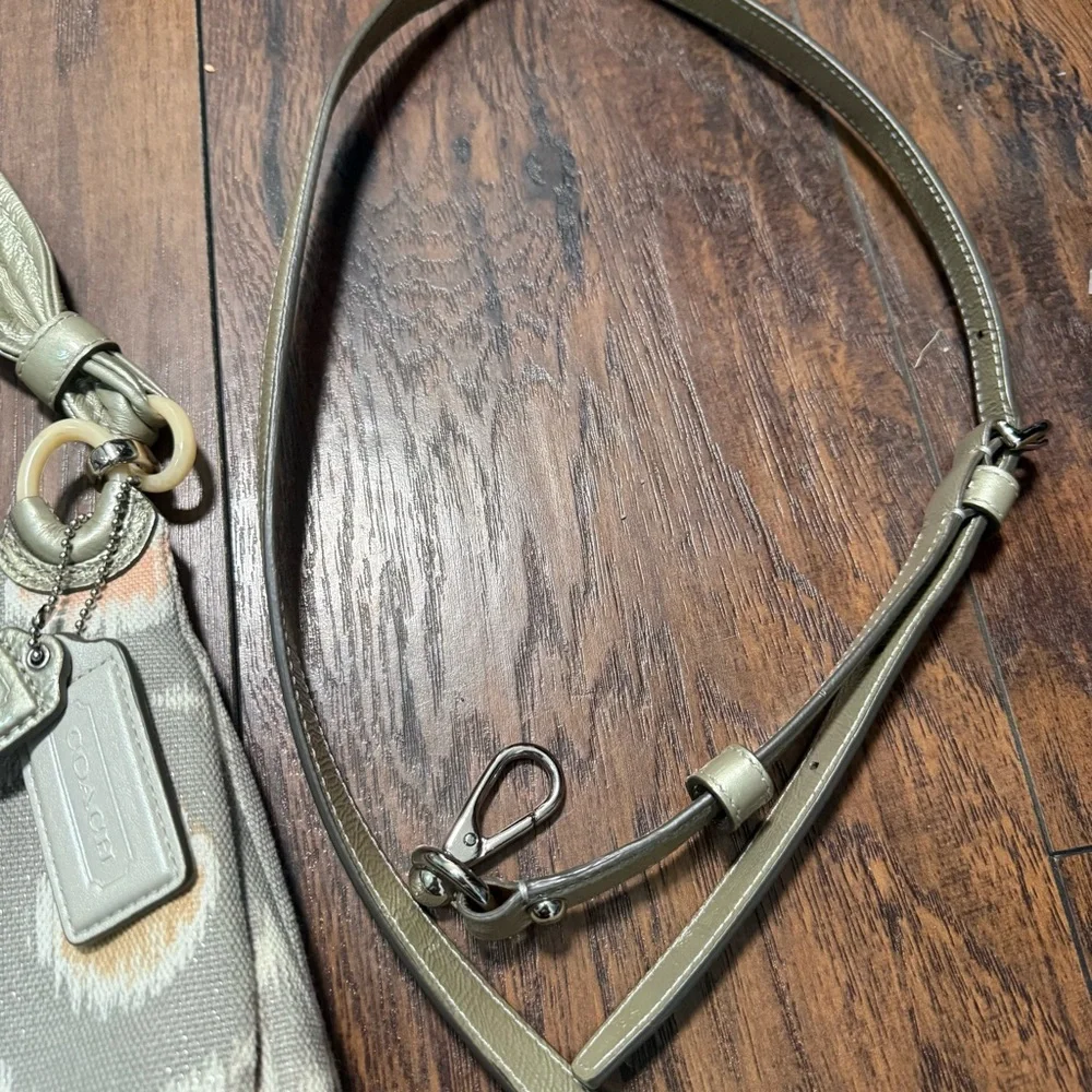 Coach Kristin Op Art Ikat Hobo Bag